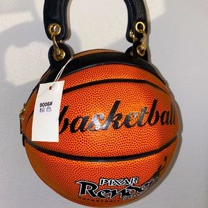 Women’s Basketball Shaped Purse